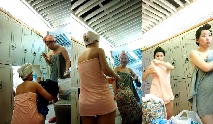 大众澡堂子更衣间偷窥多位白白嫩嫩的少妇脱光光/大众澡堂子更衣间偷窥