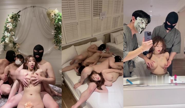 明星颜值白富美女神『츄츄_lovechuu』多人啪啪，超颜值极品女神堕落 疯狂榨精高潮浪叫 疯狂