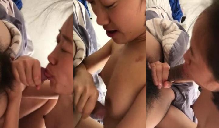 骚货女同事超近镜头吃鸡巴，她是真的喜欢吃