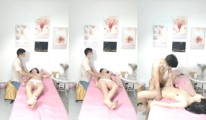 【诱惑的小女人】，打着按摩的旗号，搞色情交易，皮肤白皙，身材满分，美女花式被插逼