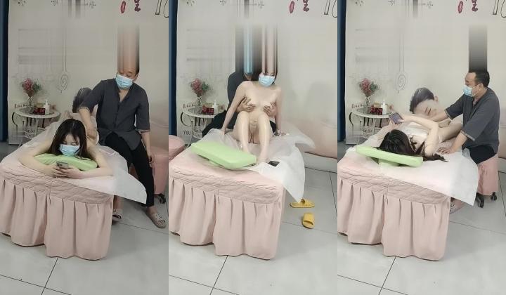 【诱惑的小女人】水宜方SPA养生会所偷拍小少妇坚挺美乳白又大 按摩完暴插骚穴浪叫