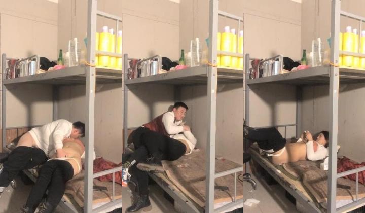 黑客破解监控流出 电子厂小伙趁宿舍没人强推可爱厂妹