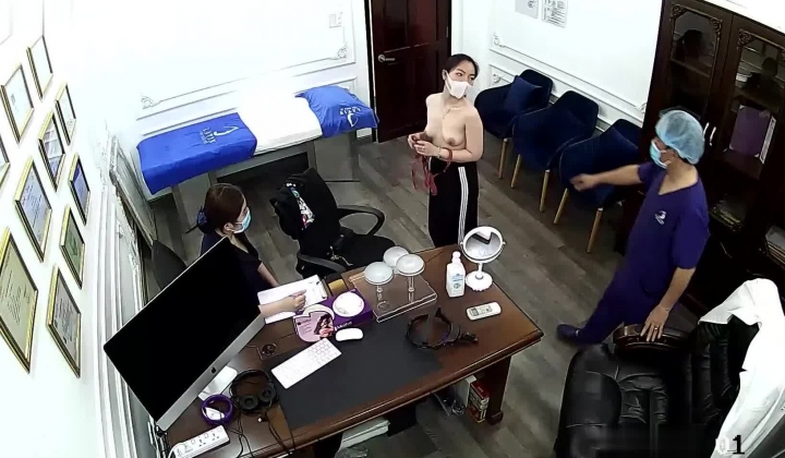 私房最新流出黑客【破解摄像头】隆乳整形诊所 家居视频 妇科检查
