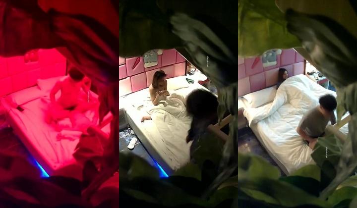 Hotel偷拍系列 新年福利 绿叶房 8V合集，经典房型，小情侣们激情做爱，各种姿势聊人生，刺激