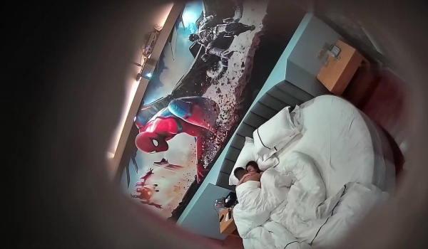 Hotel偷拍系列  让我操你一回 大巴掌抽她