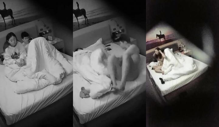 【360摄像头】翻滚吧!最能做爱的中年大叔多姿式猛操，偷拍佳作，好几对良家情侣来，玩得花样不少真