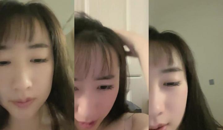 颜值人气女神！~【月亮是我撸弯的】，关注已久，终于被干了！透明蕾丝，肤白貌美，被纹身大汉爆操
