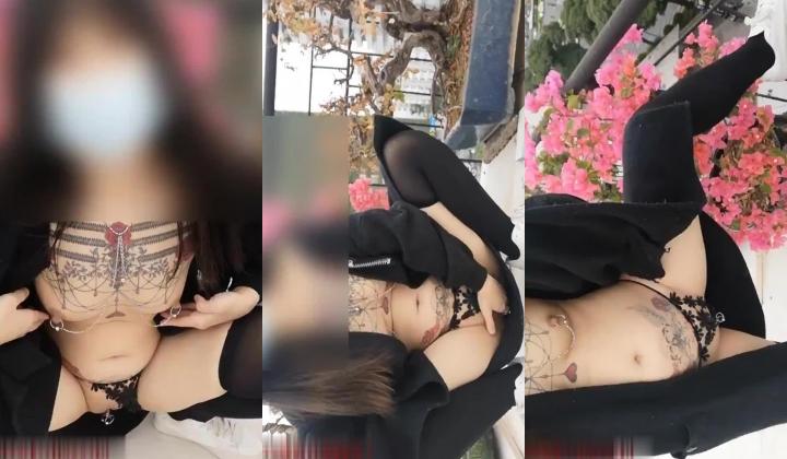 阴环阴钉满背纹！推特极品反差小妹【僵尸玩偶】牛逼私拍~顶级SM性虐露出啪啪塔尖骚母狗