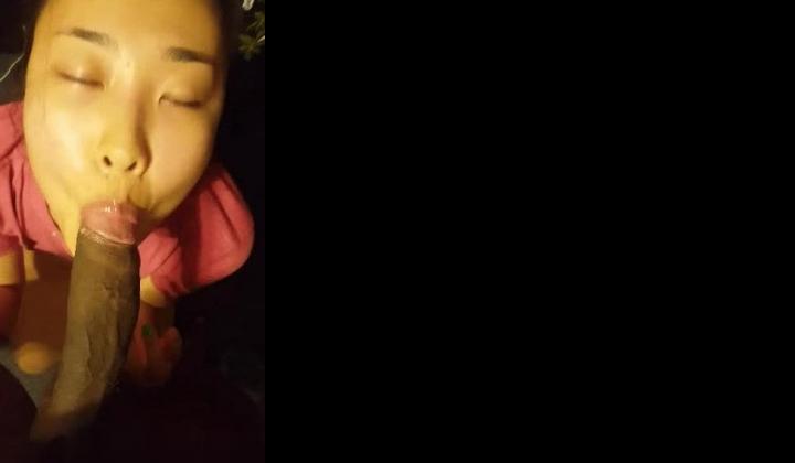 华裔OFs百大网黄,牧洋犬monaut找个老黑男友,20cm黑长直大屌直插花心
