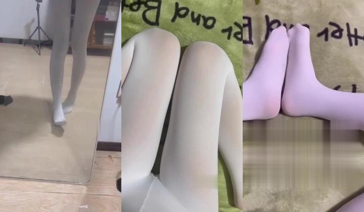 【网红重磅泄密】抖音38万粉，好身材气质女神【行简】重金定制，三点全露，白丝高跟，阴毛多奶子挺