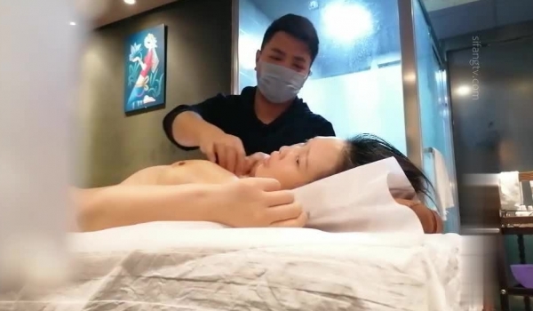 你老婆可能在找鸭，偷拍良家妇女的私密生活，【SPA养生之道】露脸大奶少妇被激情爆操 淫叫不止 连