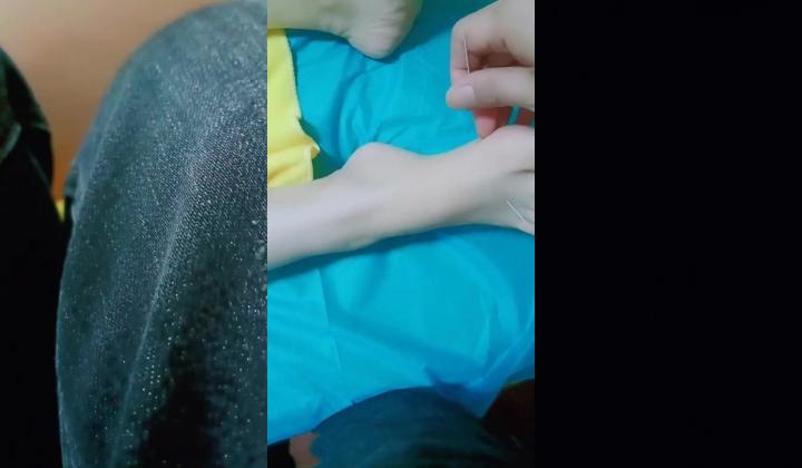 针灸理疗~【骚保健】偷拍~新晋少妇按摩理疗~淫水多多~无套~！良家的私密生活，被巧手按摩高潮爽歪