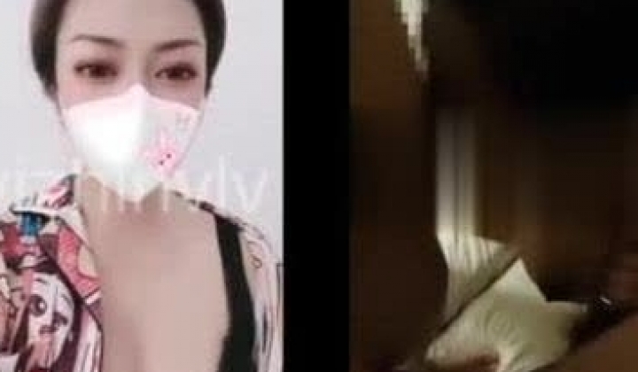 重磅炸弹！万人求档高门槛梦幻联动，顶级绿帽网红大咖联手【绿帽女友+你的大婊姐】私拍，当着男友的面