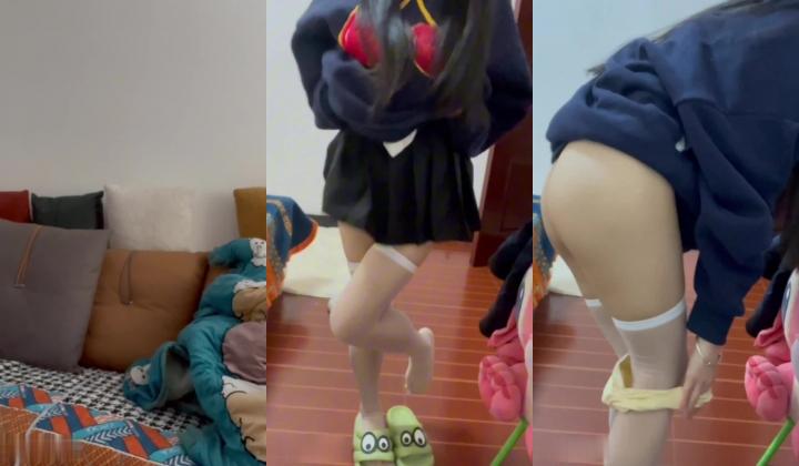 极品反差女大生04年清纯露脸小姐姐【胡椒籽】最新完整视图，金主定制各种COSER裸体骚舞大号道具