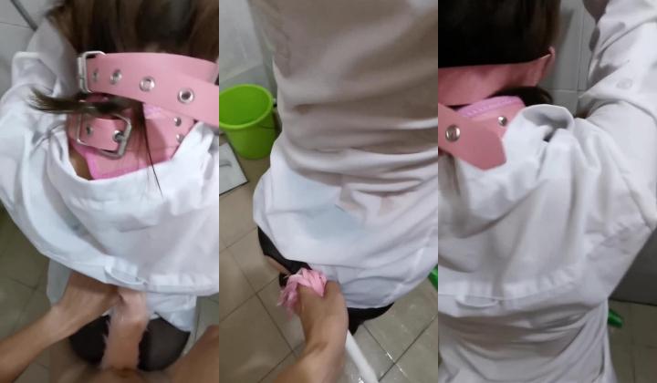 【女神爱肉棒 ️性爱肉便器】双马尾萝莉『芽芽不乖』新版私拍 被哥哥绑在厕所强操 后入内射