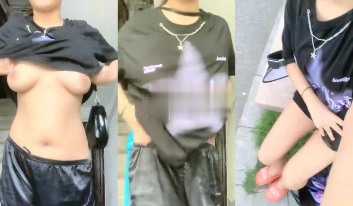 越来越疯狂了，【小野猫】，G奶学妹，健身房里偷偷露出，回到家里，楼梯间正裸露，楼下邻居开门了，玩