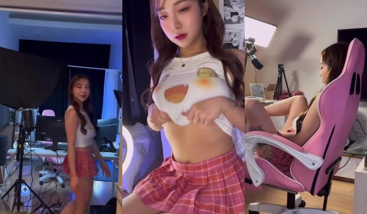 ️最新流出，财阀母狗，木瓜大吊奶美女【somipark】付费作品，乳交口活，一对车大灯非常耐玩