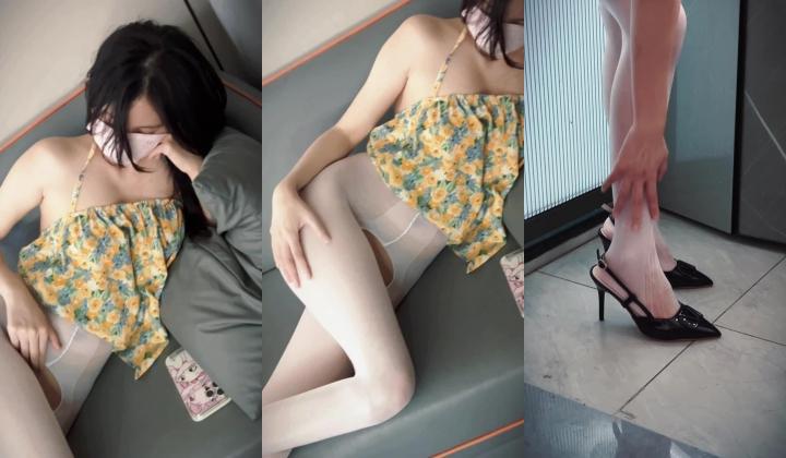 【91晚晚】- 性瘾淫奴边骑阳具边口交 龟头被舔吸爽到窒息要硬炸了 窗边性爱爽到拱茎美妙呻吟
