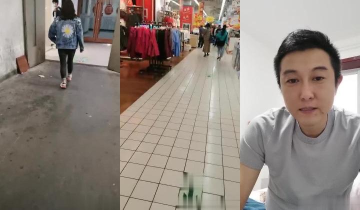 风骚的小少妇露脸逼里塞个跳弹自慰骚逼逛超市，淫水泛滥跑到厕所解决一下，全裸揉捏奶子抽插骚逼边上还
