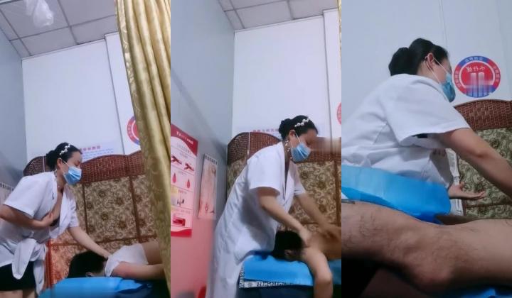 推油【盘医生】正宗少妇在店里偷拍客户全身精油推拿 跳弹 真实刺激，偷拍良家