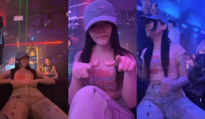 酒店女神，醉生梦死的每一天，羡煞众人，【03年安琪拉表妹】，夜店狂欢，喝醉都吐了，酒店啪啪