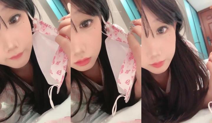 【闻闻酱】百里挑一！鹅蛋脸超级清纯无敌的嫩妹子，刚下海就被操，下面太紧 不敢用力操，身材也是超级