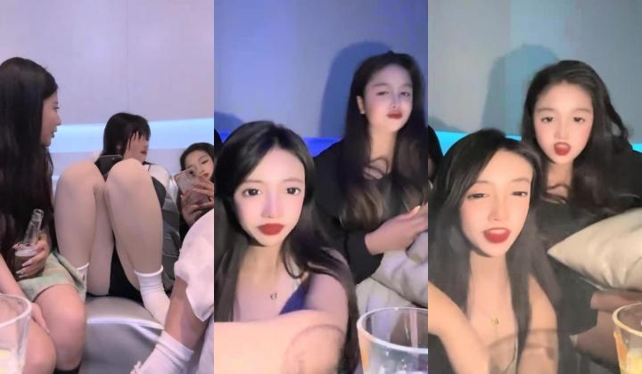 越来越放得开了，【不不不不知道啊】，恩惠女神~!跟闺蜜到KTV唱歌~掰穴柔逼