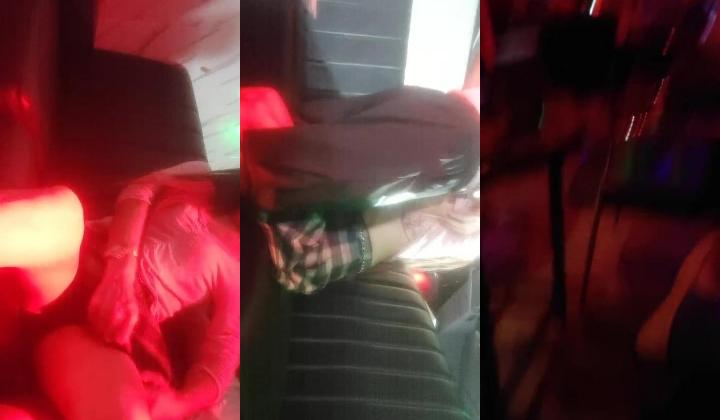 【聚众抠逼摸奶】，夏日午后，舞厅内形形色色的欲望男女，跳舞选美女，沙发抠逼插爽