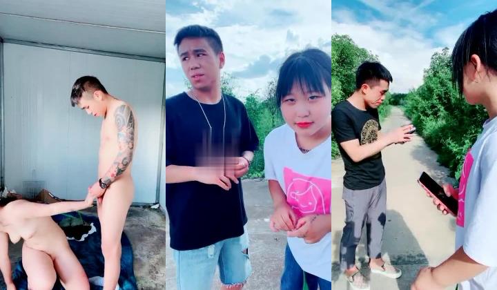 剧情演绎风骚小少妇户外勾搭路人激情啪啪解渴，全程露脸路边简易房内开干，口交大鸡巴直接在地上各种抽
