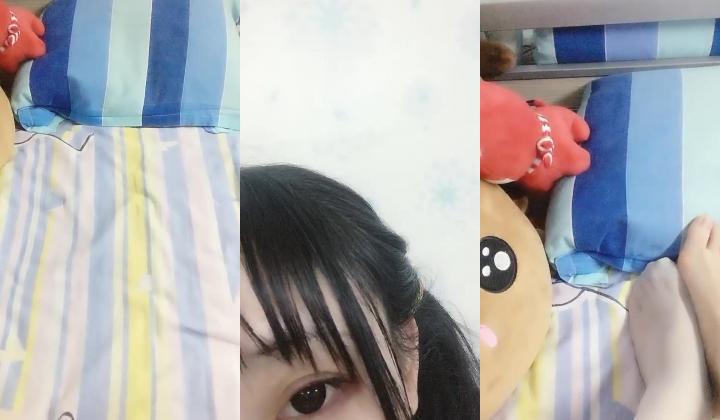 星星眼睛天然巨乳K罩杯少女，大学寝室当着室友抖奶，还说把塞在淫穴的姨妈巾送给网友，好想舔爆那对豪