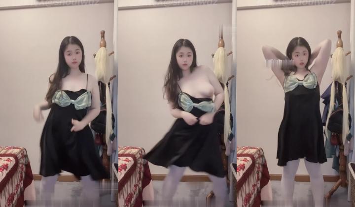 肉感十足大奶小钢炮，推特露脸清纯嫩妹【瘦了完犊子】掰穴自慰裸舞福利