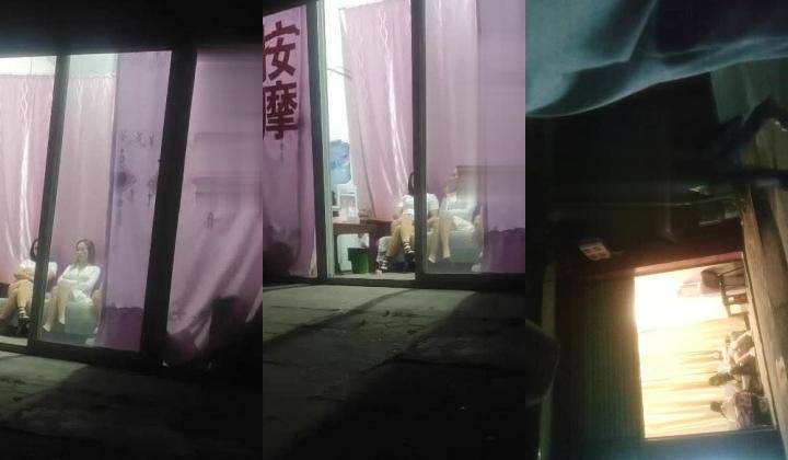 【持无套内射】晚间逛红灯区，一家家挑妹子，包臀裙美腿骚女，小房间怼着骚穴就是操