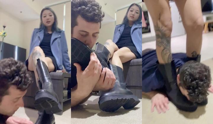 【调教奴狂喜】OF女王样澳洲华人「asianmistressjane」调教合集