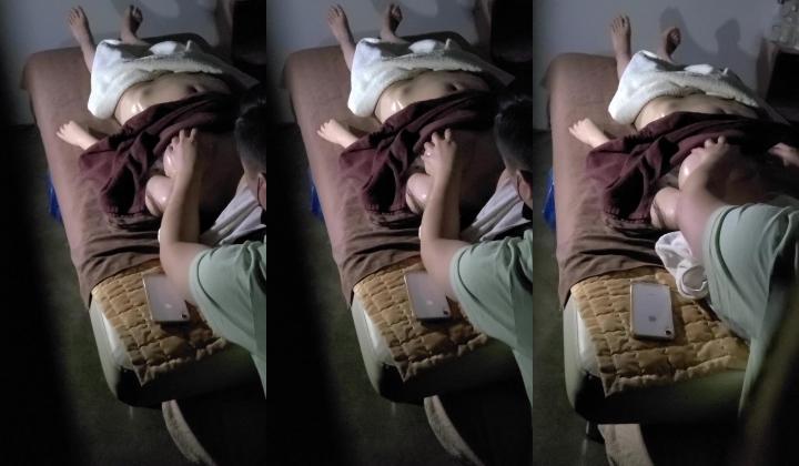 极品爆乳白富美私密Spa 全裸精油闭目享受 男技师爱抚挑弄 乳粒阴蒂按摩 爽翻心里美滋滋