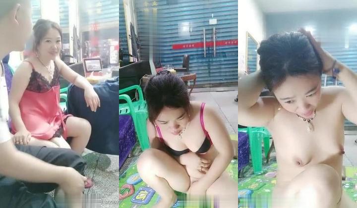 理发店里的骚表姐还没关门就开始骚，全程露脸看着门外撸大哥鸡巴上位，小哥拉下卷帘激情开草，各种体位