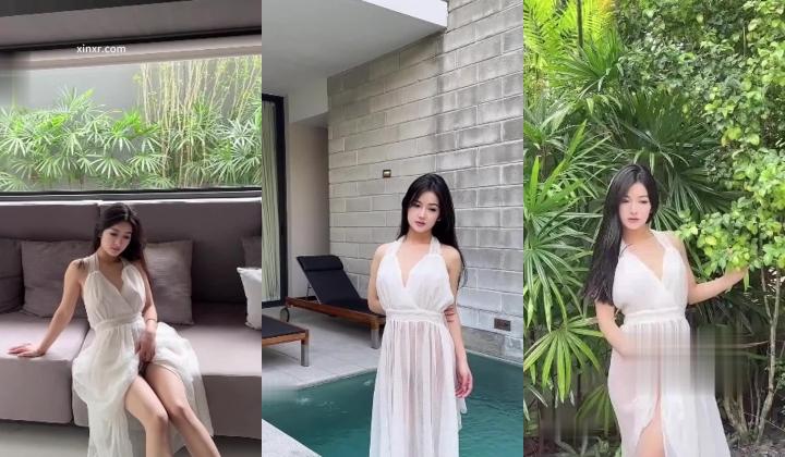 秀人网 谭小灵 真空无内漏毛 泡泡浴漏奶头+剧情被下药