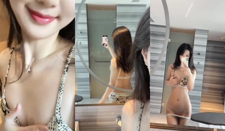 【超美颜值 ️极美女神】秀人极品嫩模『唐安琪』最新魅惑私拍 性感比基尼 大秀完美身材 美乳翘臀太