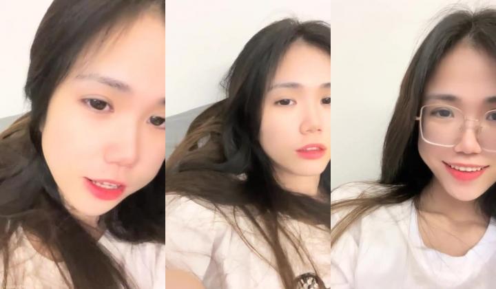 校花学姐好美啊，【听者貌貌】，主打的就是一个清纯，这个年纪的肉体怎能不炸裂，粉嘟嘟，白嫩，肥美的