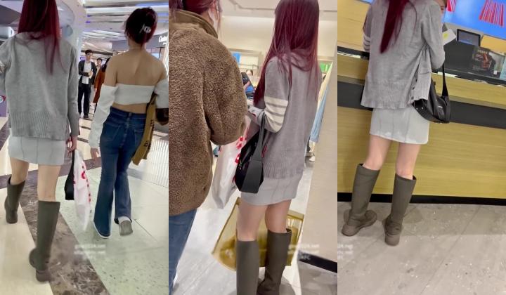 大神商场尾随偷拍 ️超极品美女和骚闺蜜白色透明内黑森林 CD角度刁钻
