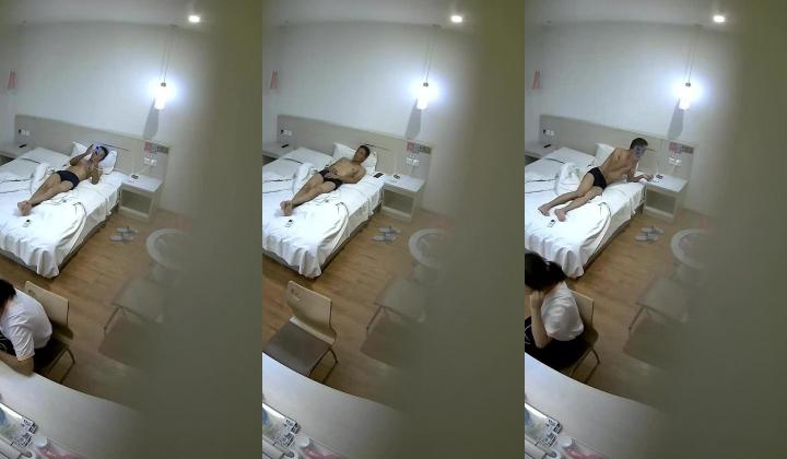 稀缺360 补漏小镇旅馆20集 祛风老妇&美腿少女，刚放假的年轻学生情侣，风韵犹存的少妇，穿上雪