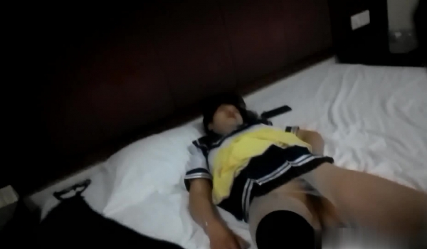 MJ大神道人爽迷重庆00后JK学生妹屁眼打力水