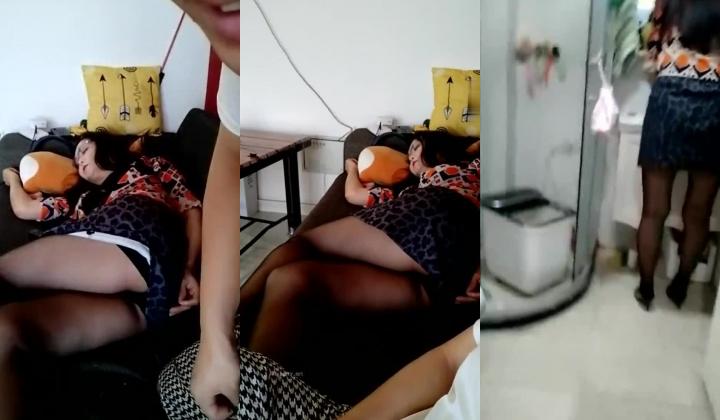 妈妈和儿子乱伦，【恋母】，找妈妈放松一下，无套啪啪内射，干得逼逼流白浆，牛逼了