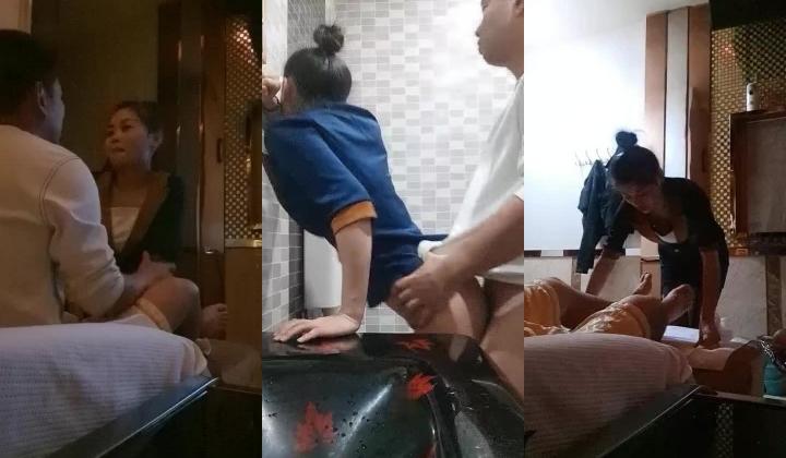 足浴撩妹22 新人小良足浴勾搭极品良家小妹妹莫名其妙就好上了直接按摩房开干