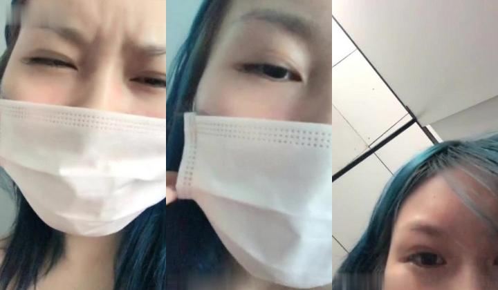 风流学妹上课寂寞跑到操场散心，不想上课想操逼，下面难受，跑到厕所安慰下饥渴的淫穴，自慰抽插呻吟！