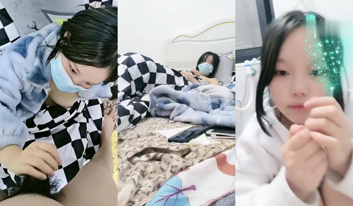 新人小可爱，嫩嫩的粉穴萝莉跟小哥洗完澡激情啪啪，口交大鸡巴让小哥舔逼，无套插入玩着骚嫩的奶子抽插内射