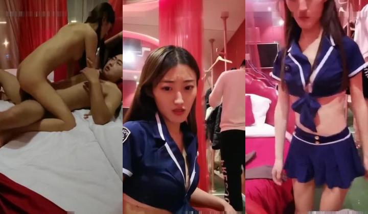 珠海艺术学院性感美女王X瑶勾引闺蜜男友酒店啪啪,黑丝情趣护士装后插式像骑马一样狂干！