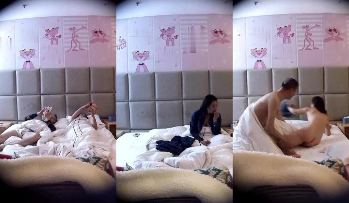 【安防酒店摄像头】大学城附近旅馆临时炮房 ️年轻真好 小情侣开房各种操 随便干