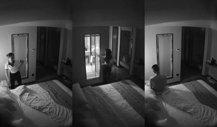 新流出乐橙 安防数对年轻男女开房写实-大学生试着破处
