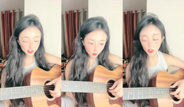 音乐校花【恩惠】这次终于放飞自我！露脸露三点出镜