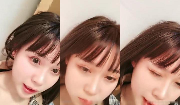 高颜值短发萌妹子KIKI卫生间道具自慰 跳蛋震动掰开特写高潮大量喷水